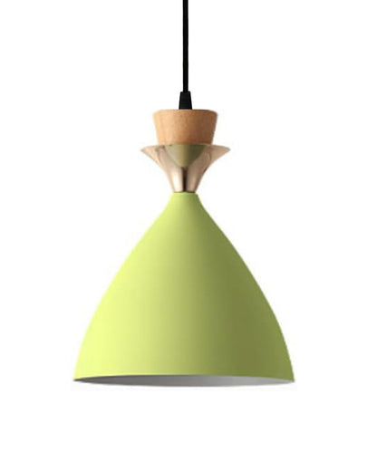 Pendant Lamp Shade for Kitchen Island, Color Metal Minimal Pot Pendant Light Shades, Nordic Style for Bedroom, Living Room, Macaron