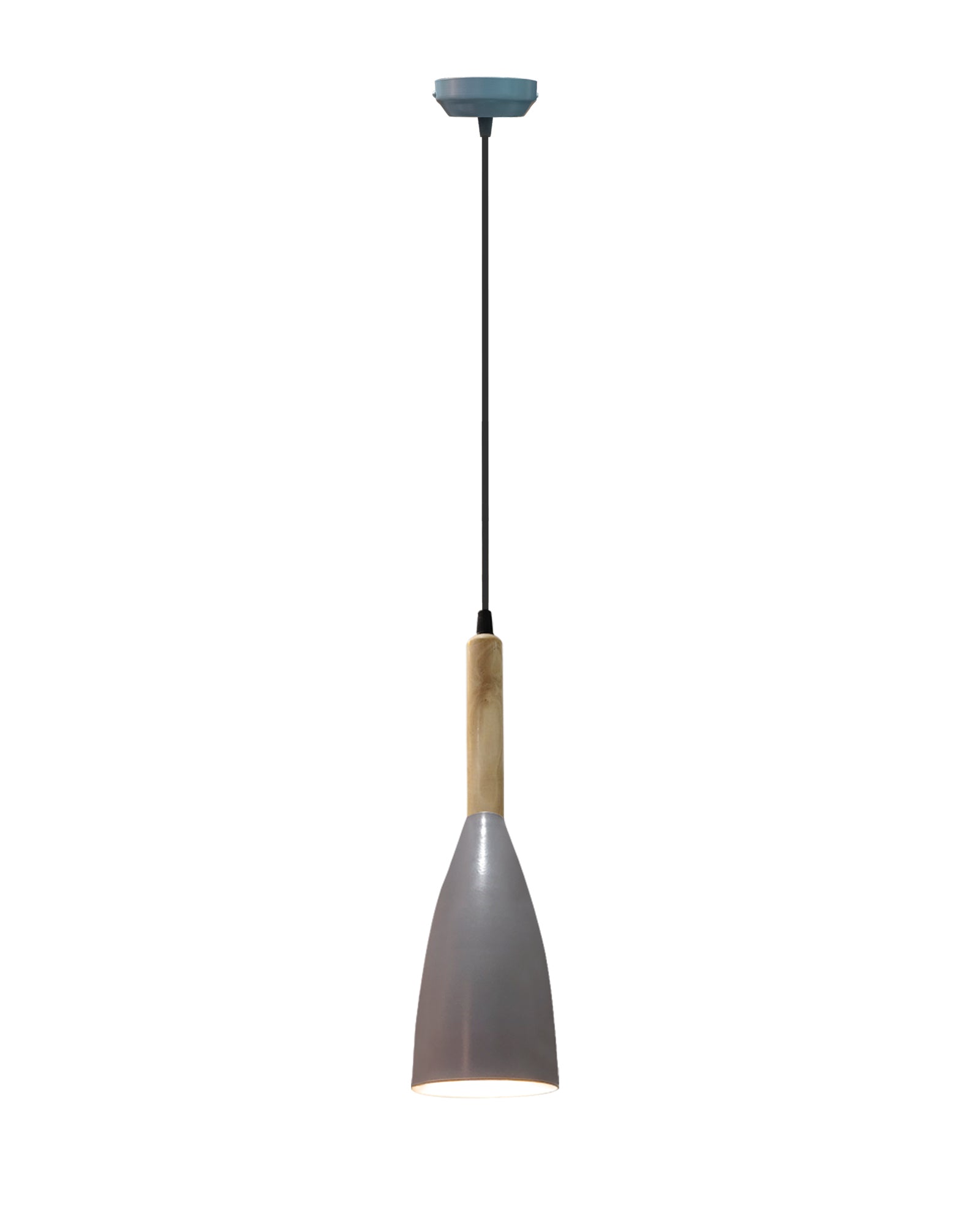 Pendant Lamp Shade for Kitchen Island, Color Metal Minimal Pot Pendant Light Shades, Nordic Wood Bedroom, Living Room, Bottle Guard