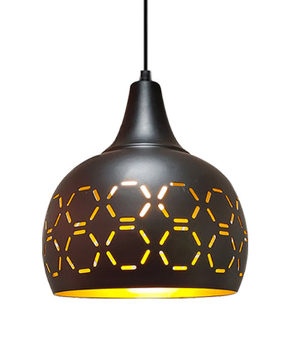Pendant Lamp Shade for Kitchen Island, Color Metal Minimal Pot Pendant Light Shades, Nordic Wood Bedroom, Living Room, Black Tulip