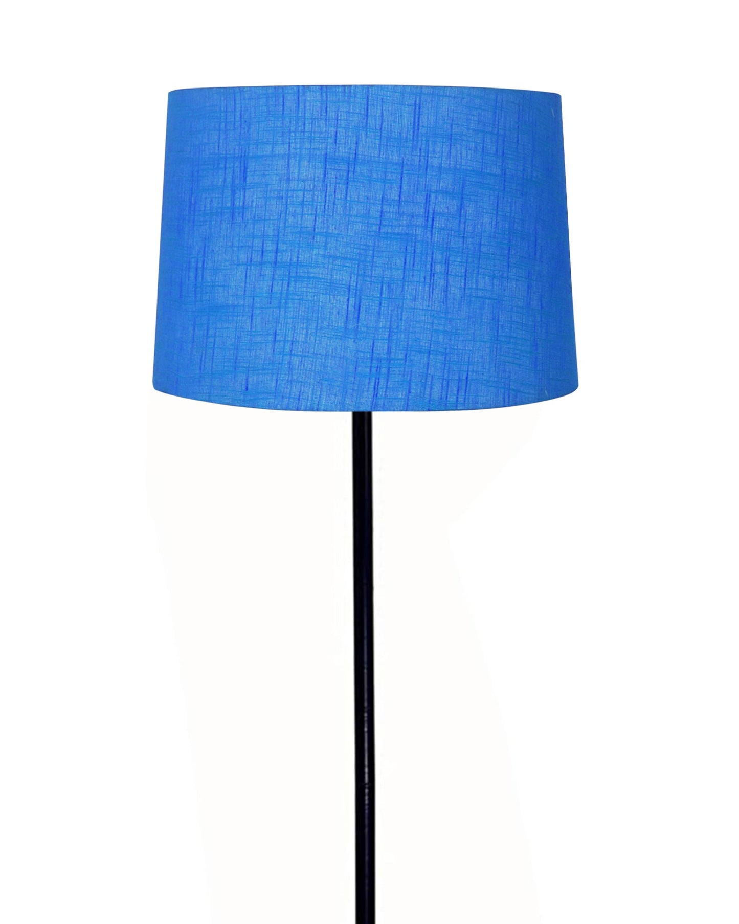 Homesake® Modern Floor Lamp for Living Room Traditional Farmhouse Boho Floor Lamp Mid-Century Pole Lamp, Linen Lamp Shade Side Standing Lamps | Corner Lamp Light | Hall Bedroom Office, Pleated White