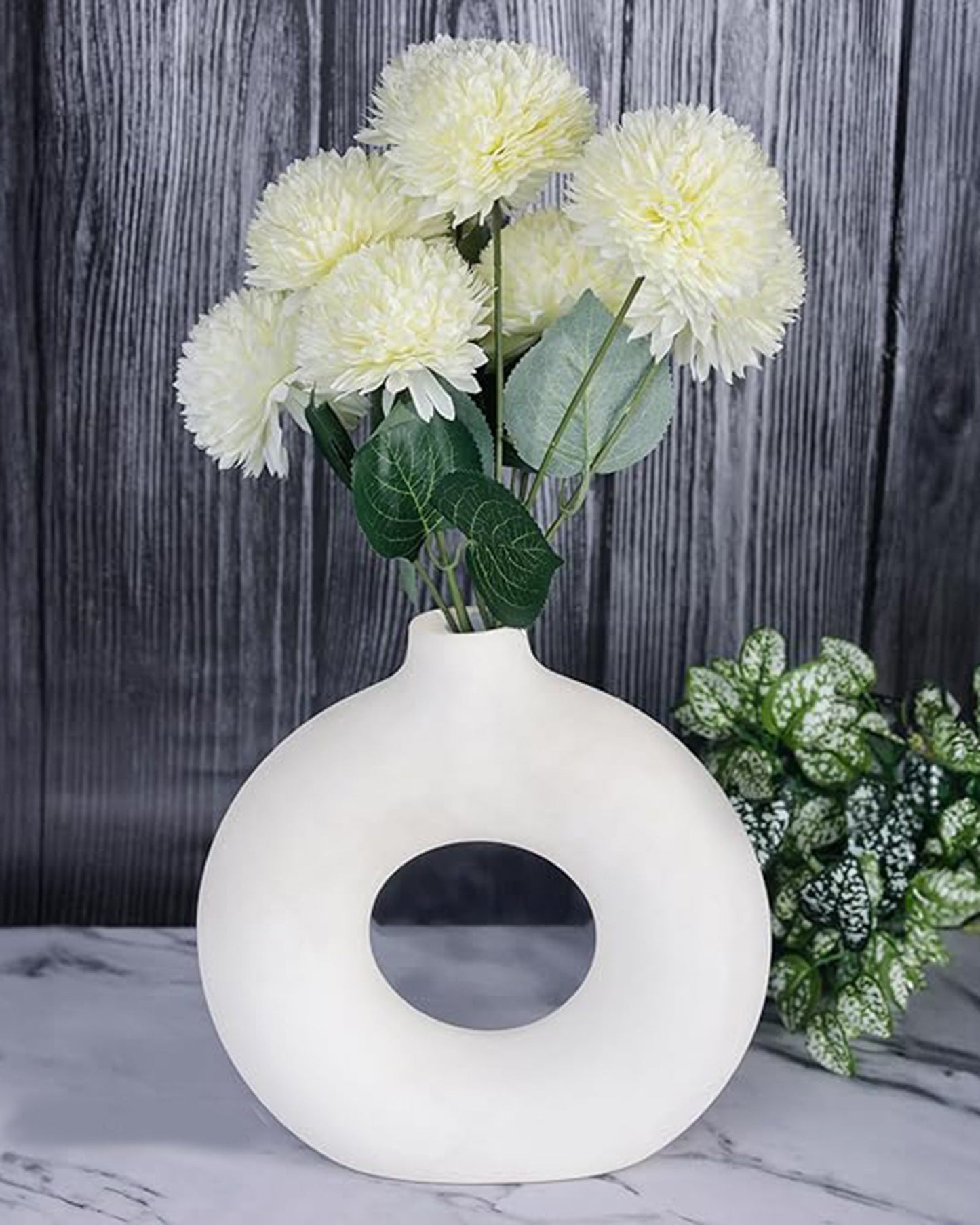 Artificial Chrysanthemum Ball Flowers 14 flowers, 2 sticks Faux Mums Fake Silk Flowers for Bridal Wedding Centerpieces Arrangements Party Home Garden DIY Decor, Pink