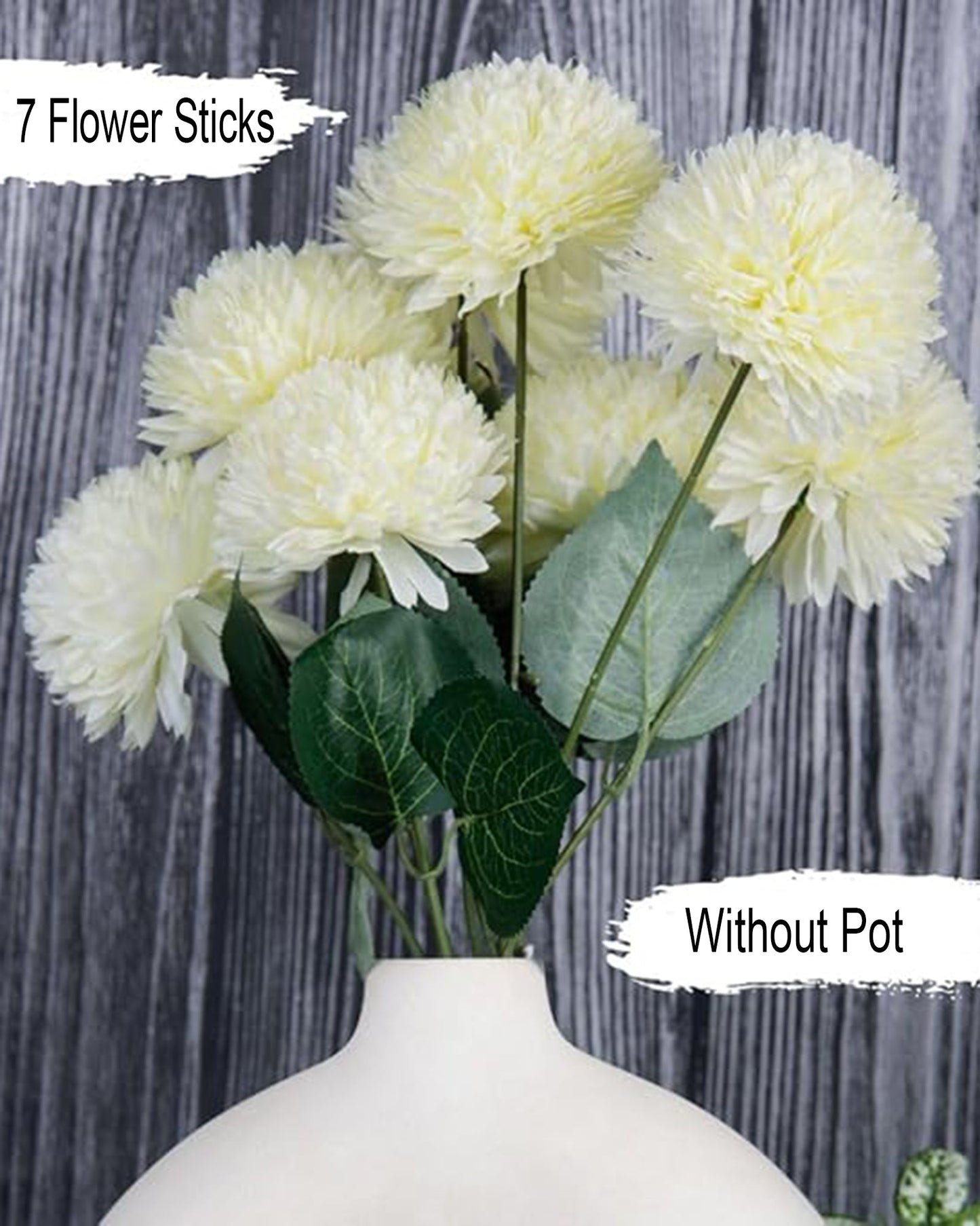 Artificial Chrysanthemum Ball Flowers 14 flowers, 2 sticks Faux Mums Fake Silk Flowers for Bridal Wedding Centerpieces Arrangements Party Home Garden DIY Decor, Pink