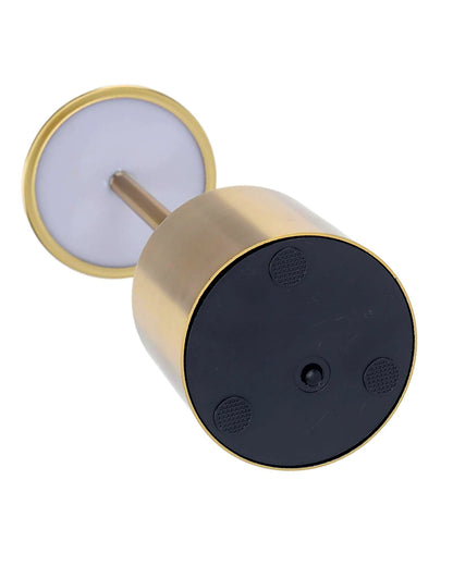 Table Lamp Portable Lamps for Bedroom, Night Lamp, Table Lamp for Bedroom & Living Room, Bedside Lamp, Dimming, 3 Colour Touch Control, Wireless Charging, Metal Cone, Gold