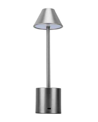 Table Lamp Portable Lamps for Bedroom, Night Lamp, Table Lamp for Bedroom & Living Room, Bedside Lamp, Dimming, 3 Colour Touch Control, Wireless Charging, Metal Cone, Gold
