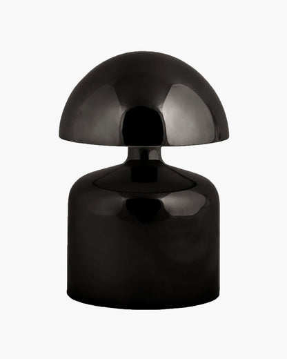 Table Lamp Portable Lamps for Bedroom, Night Lamp, Table Lamp for Bedroom & Living Room, Bedside Lamp, Dimming, 3 Colour Touch Control, Wireless Charging, Metal Mushroom, Gold