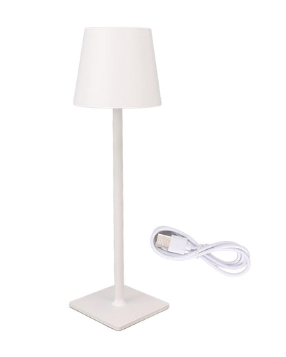 Rechargeable Table Lamps,Cordless Lamp Wireless Charging, Portable Indoor/Outdoor Table Lamp for Patio Restaurant Home Dinner Dining Kitchen,Waterproof & Wireless, Black Frustum