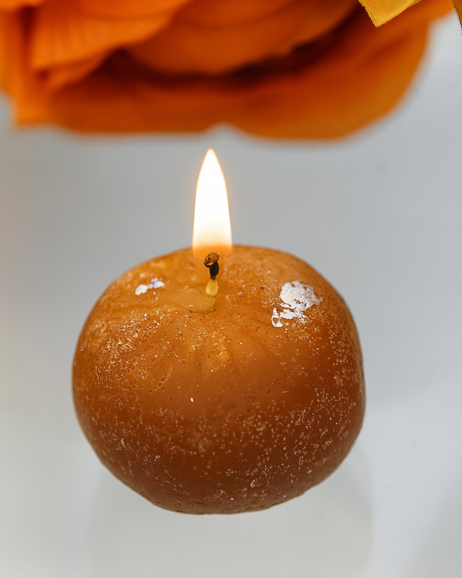 Premium Ladoo Candle, Hand Poured, Motichur Laddoo Candles, Diwali Gift Pack Decorative Scented Candle 100% Paraffin Wax, Set of 4