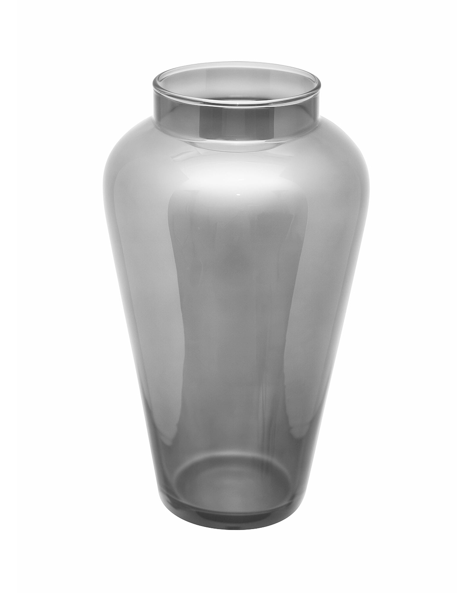 Set of 2 Flower Vase for Flower Plants Glass Vase Pot for Living Room Home Decor Dining Table Decoration Water Plants Bedroom Hall Aesthetic House Warming Gift, Amber Gold