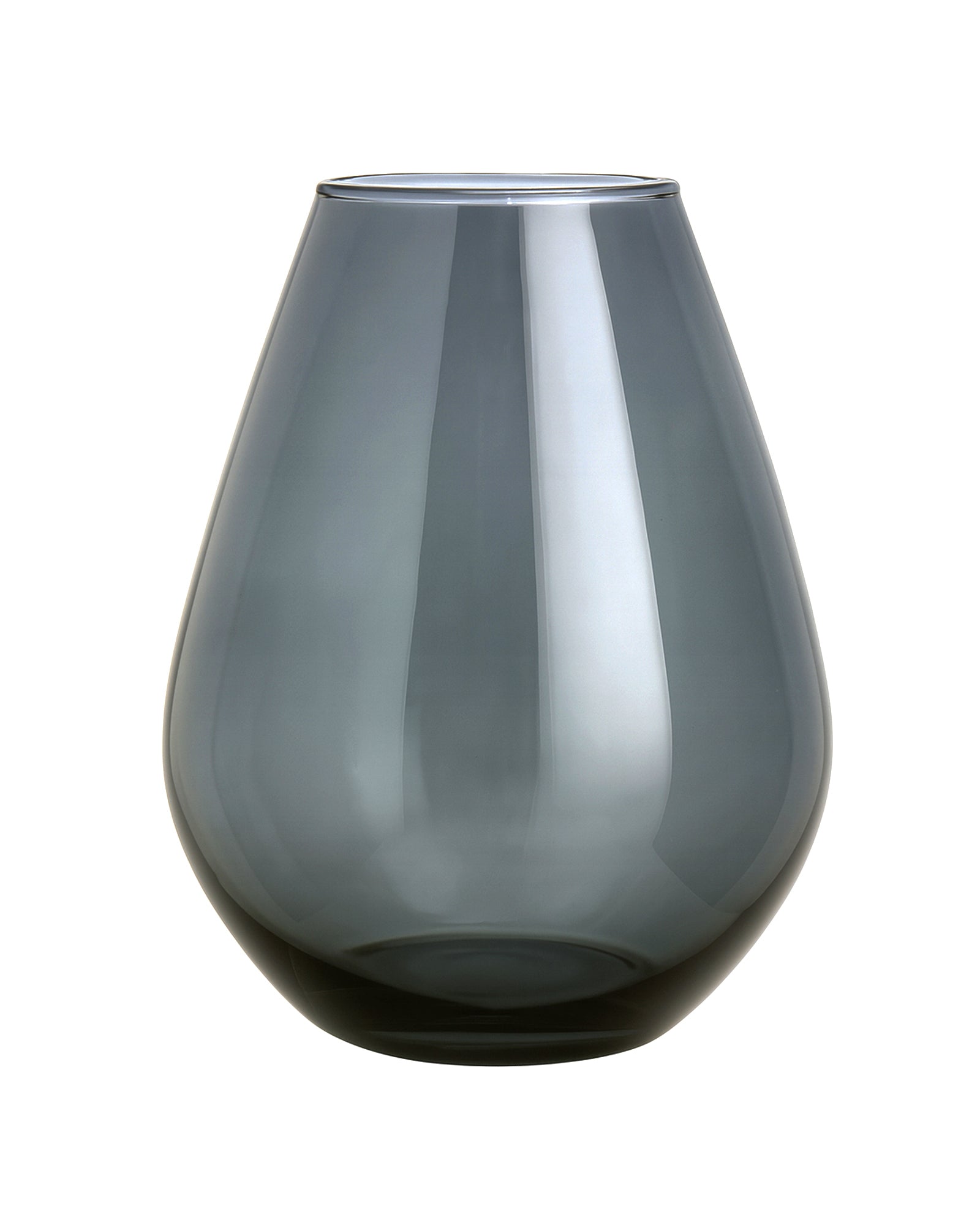 Pitcher Flower Vase for Flower Plants Glass Vase Pot for Living Room Home Decor Dining Table Decoration Water Plants Bedroom Hall Aesthetic House Warming Gift, Classic Urn, Smoky