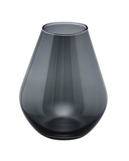 Pitcher Flower Vase for Flower Plants Glass Vase Pot for Living Room Home Decor Dining Table Decoration Water Plants Bedroom Hall Aesthetic House Warming Gift, Classic Urn, Smoky