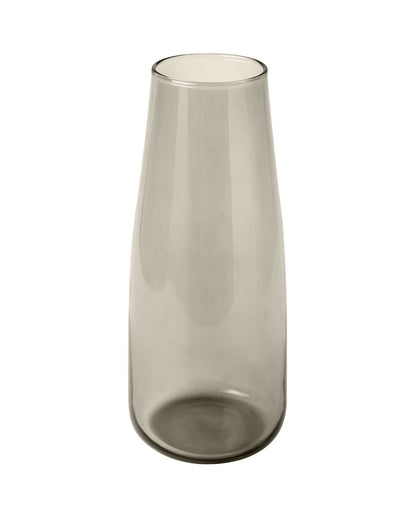 Flower Vase for Plants Flowers Glass Vase Pot for Living Room Water Plants (Gold, 22.8 cm X 6.3 cm X 7.6 cm) Home Decor Dining Table Hall Aesthetic House Warming Gift Decoration Bedroom, Amber Slim Taper