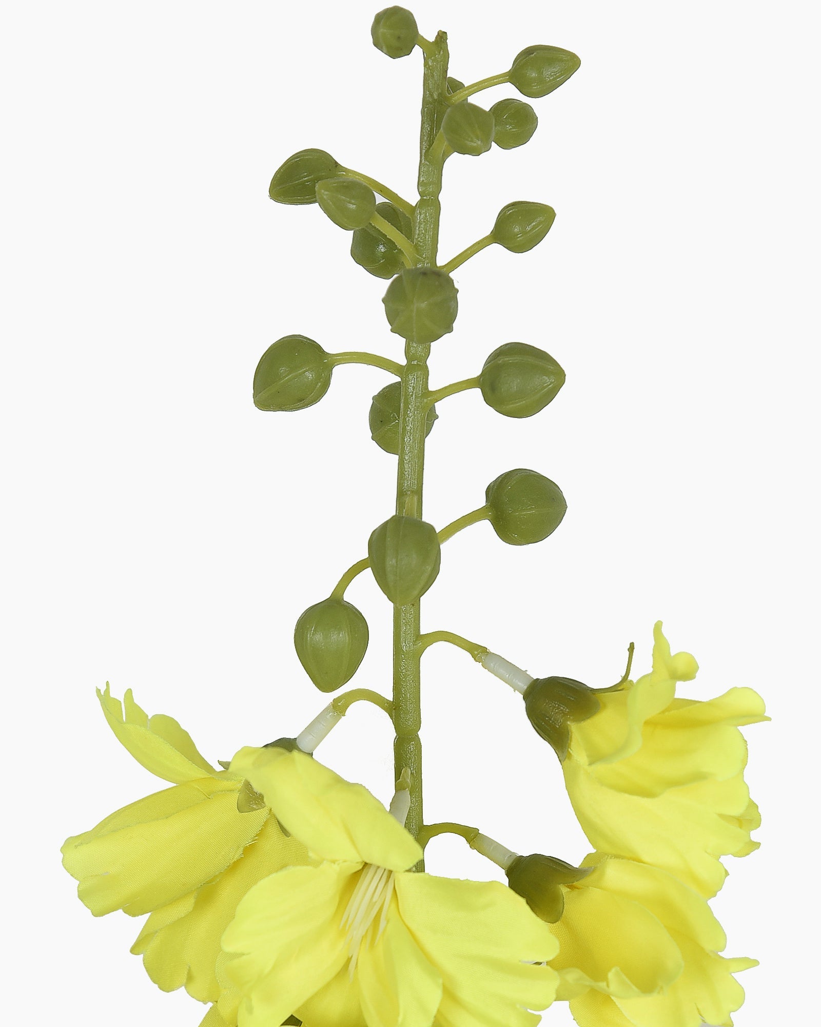 Homesake® Faux Delphinium Stem | Dried Look Artificial Flower for Vases & Home Decor set of 2, Burnt Orange