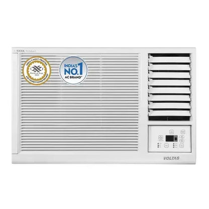 Voltas 1 Ton 3 Star Fixed Speed Window AC | 100% Copper | Turbo Cooling