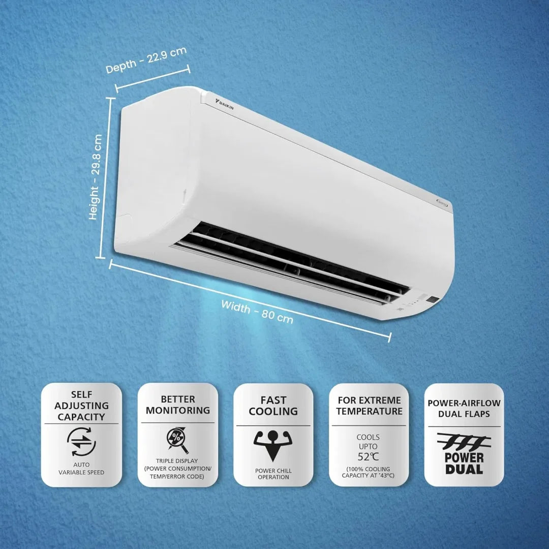 Daikin 1 Ton 3 Star Inverter Split AC
