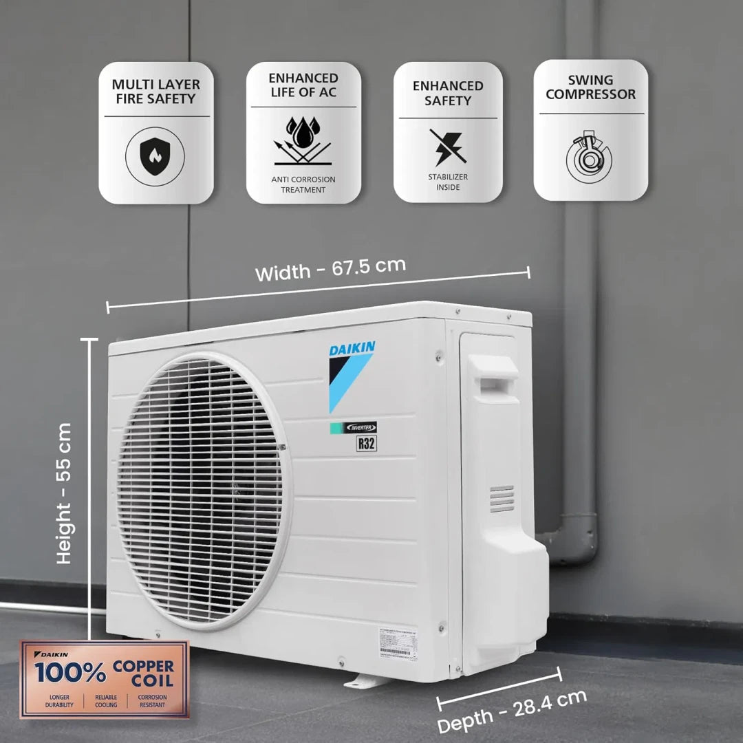Daikin 1 Ton 3 Star Inverter Split AC