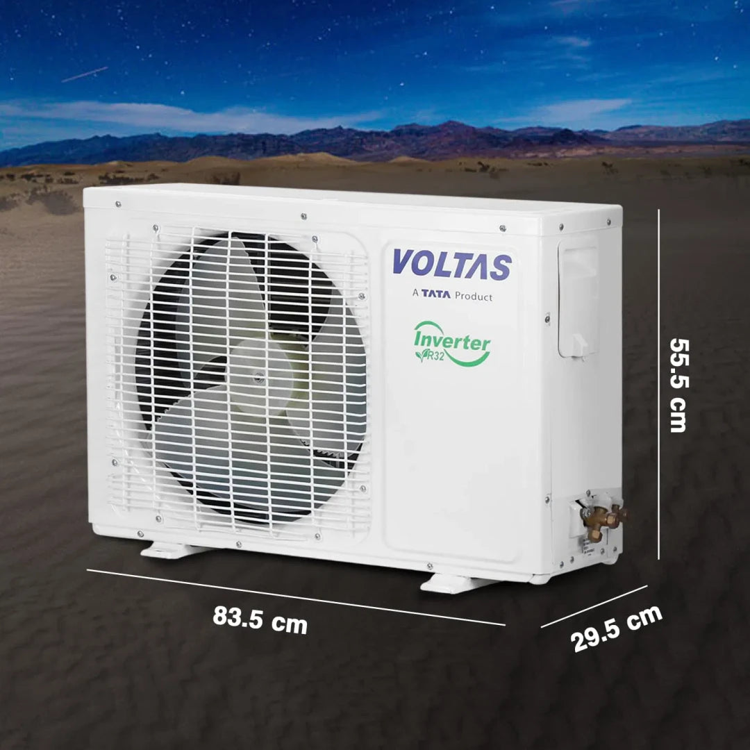 Voltas 1.5 Ton 5 Star Inverter Split AC (Copper, 4-in-1 Adjustable Mode Vectra Elite