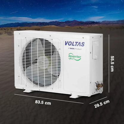 Voltas 1.5 Ton 5 Star Inverter Split AC (Copper, 4-in-1 Adjustable Mode Vectra Elite